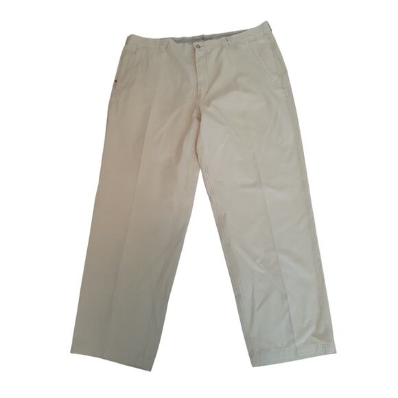 Tommy Bahama Men's Khaki Silk Cotton Blend Chino Trousers Pants size 42 - Picture 1 of 4